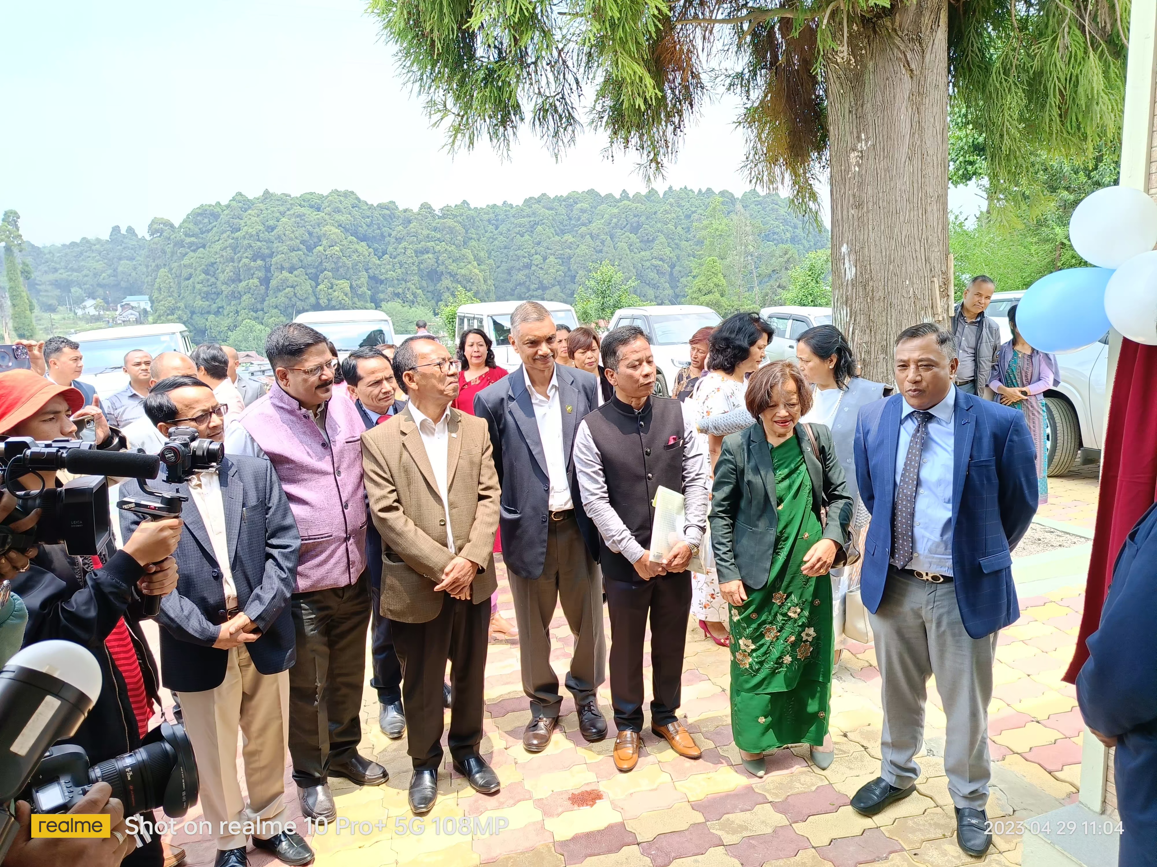 Inauguration of Indo Dan Multipurpose Hall and Guest House, Upper Shillong on 29th April 2023