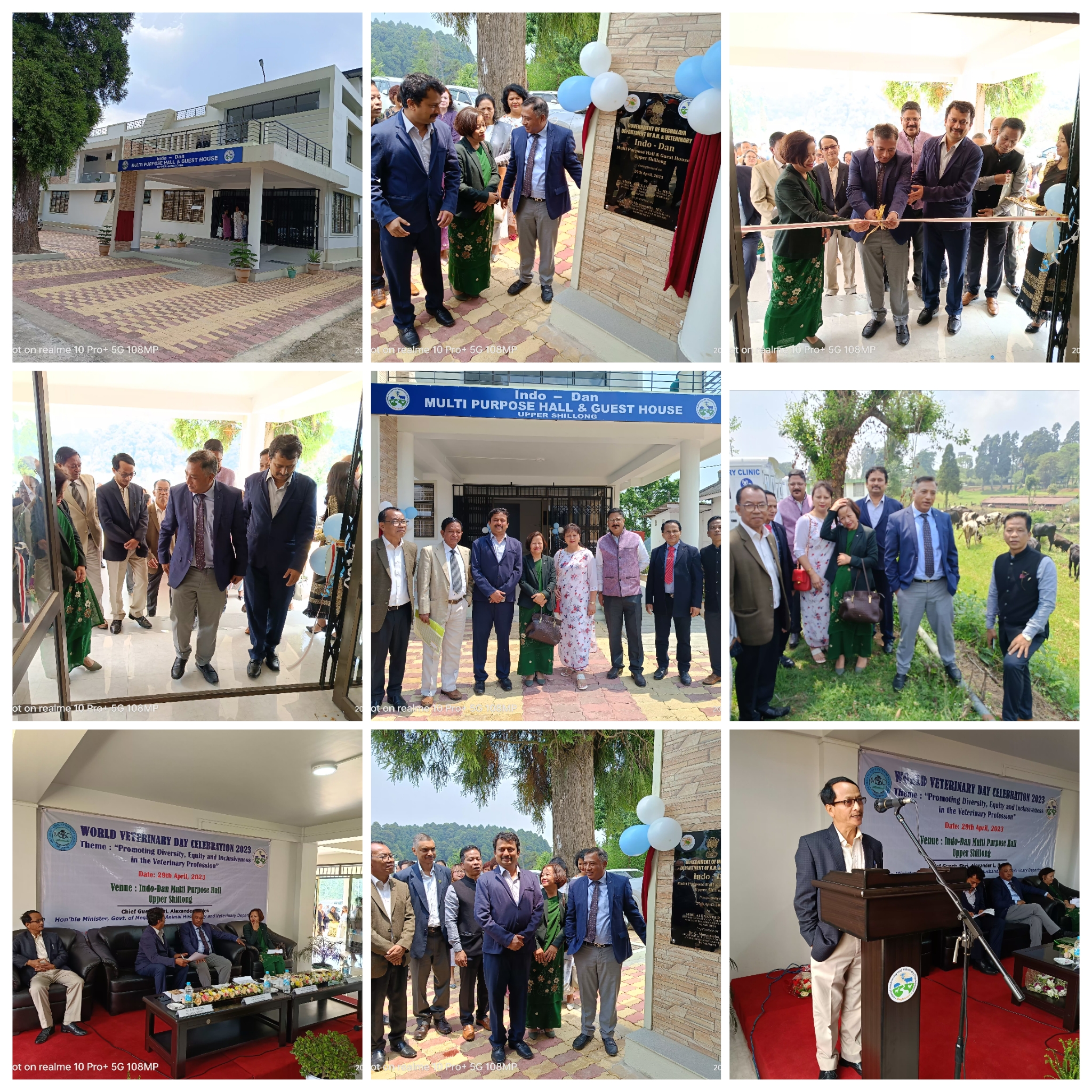 Inauguration of VTC Guest house, upper Shillong 29 Apr 2023