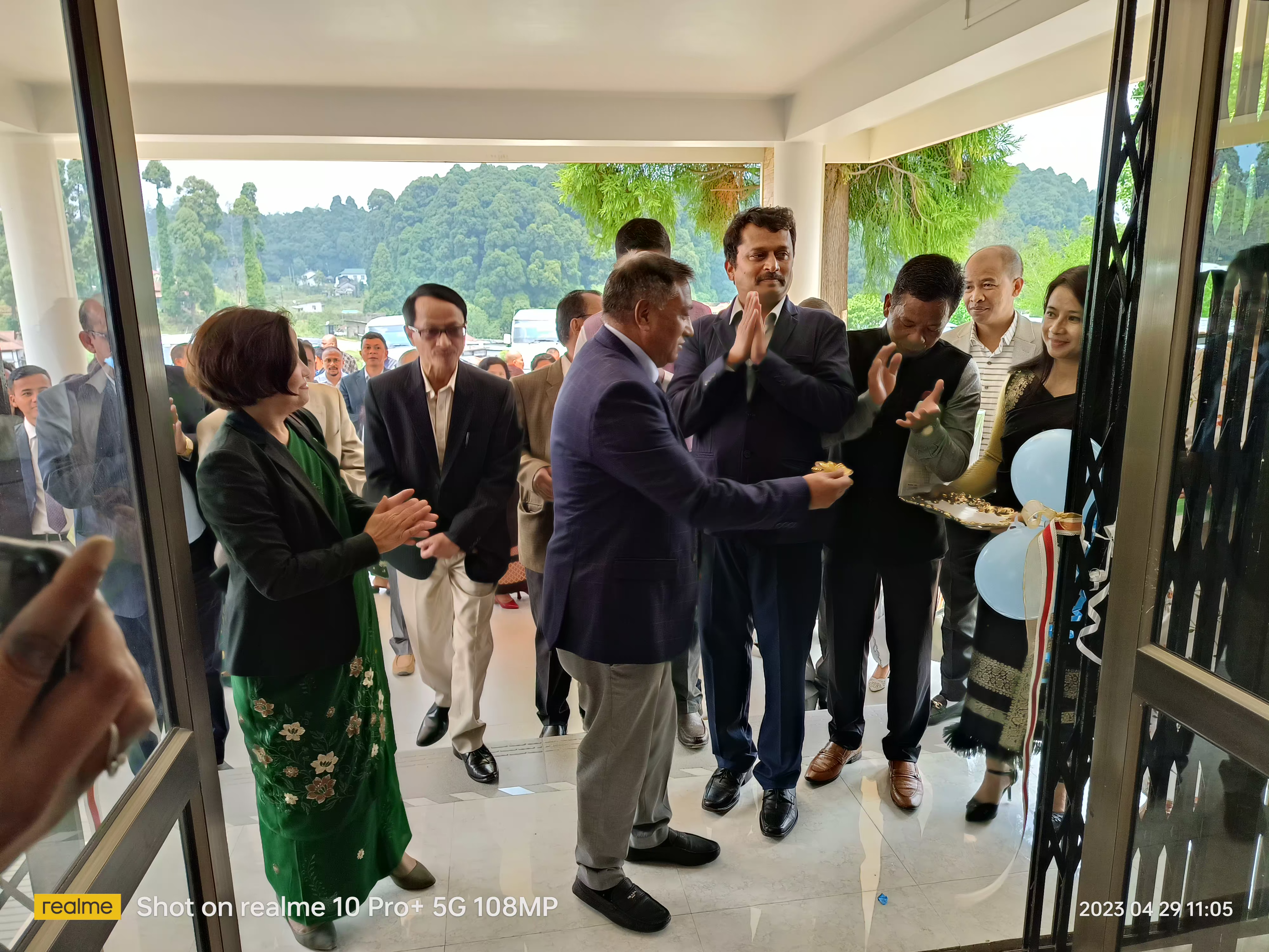 Inauguration of Indo Dan Multipurpose Hall and Guest House, Upper Shillong on 29th April 2023